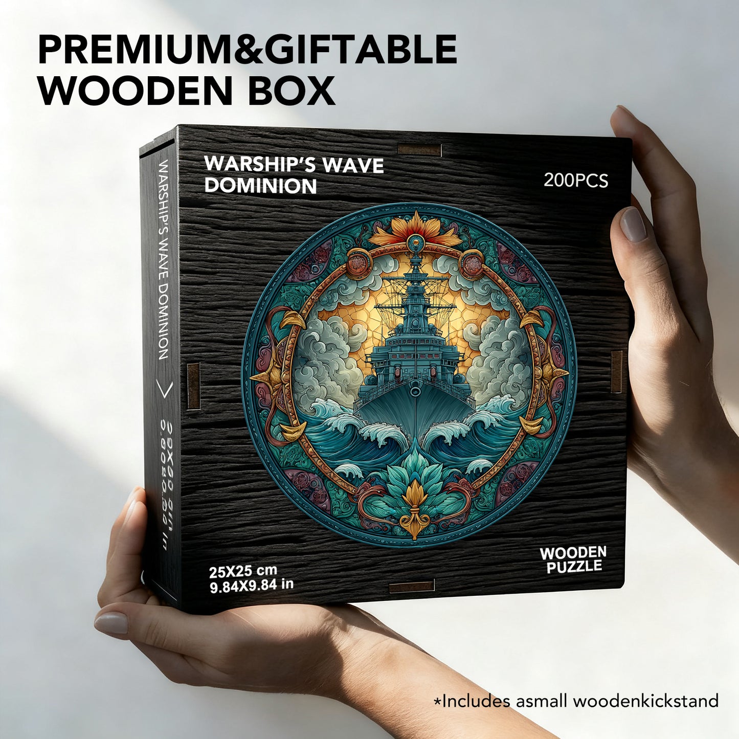 Warship's Wave Dominion Wooden Jigsaw Puzzle