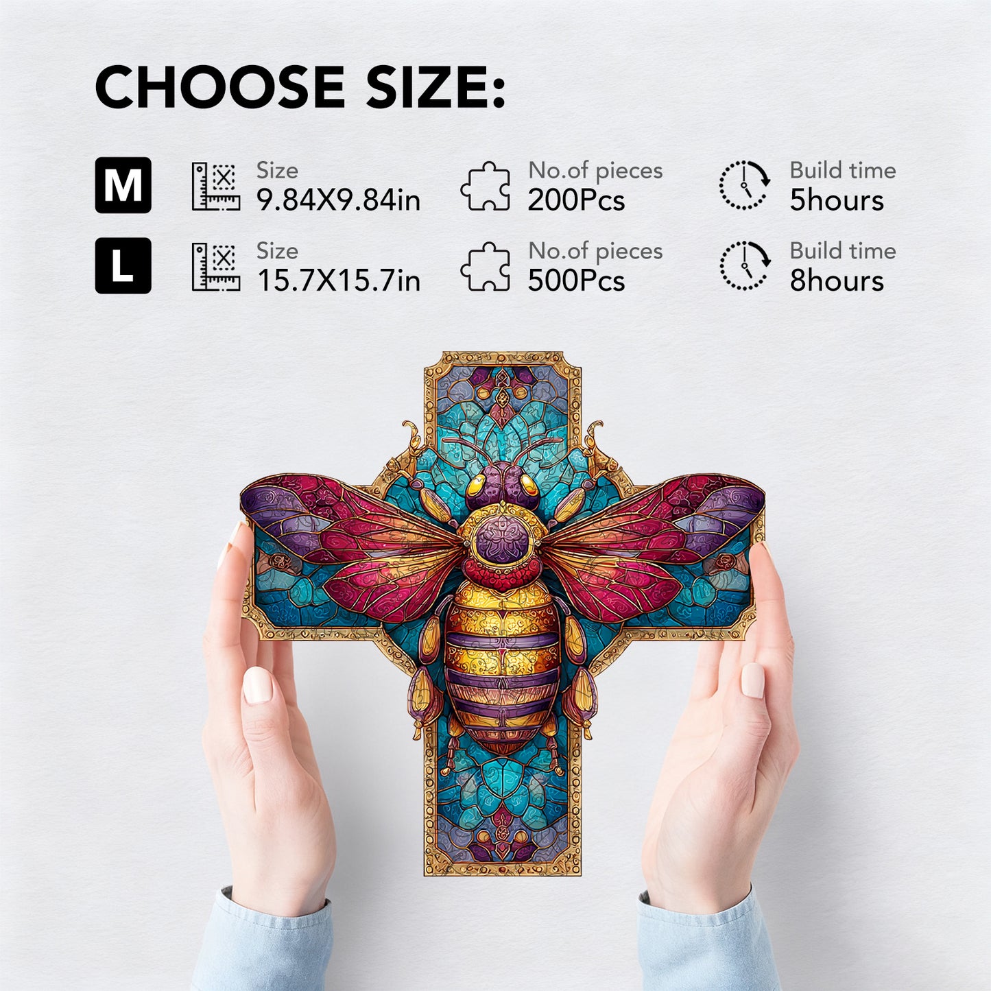 Beepaintings Wooden Jigsaw Puzzle